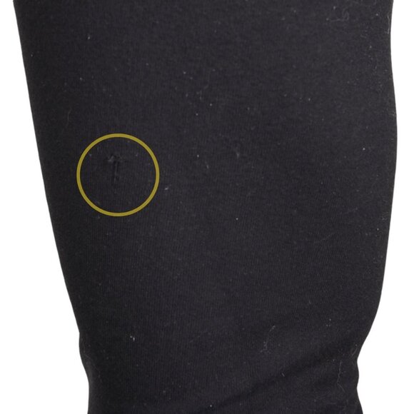 Lululemon Black Mid-rise Crop Leggings Ruched Calf Capris Luon Stretch Yoga - Picture 9 of 14